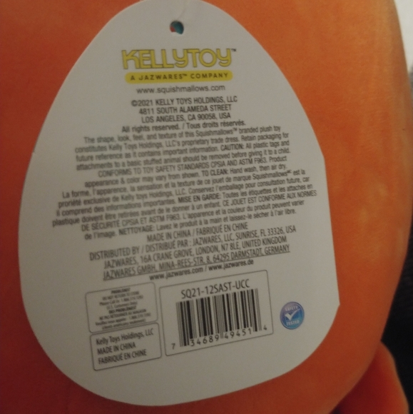 Set of 3 Norbu Squishmallow 5-12" - Picture 3 of 4